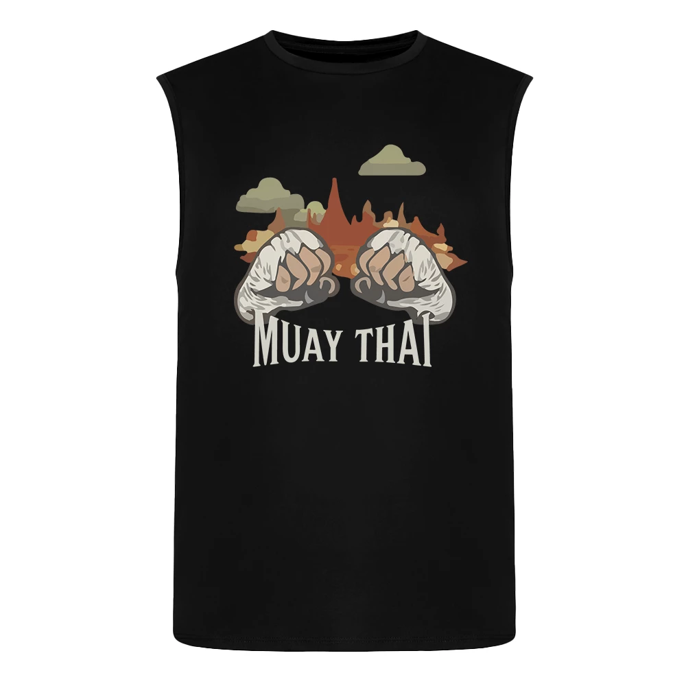 XMARTIAL Fire Cloud Muay Thai Tank Top 3 XMARTIAL Fire Cloud Muay Thai Tank Top