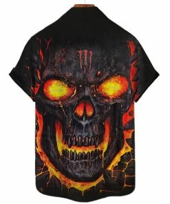 XMARTIAL Flame Casual Shirt Streetwear & Athletics