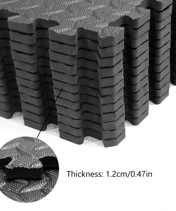 XMARTIAL Fitness Mad Puzzle Mat