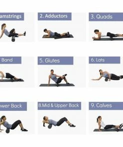 XMARTIAL Fitness Yoga Massage Roller Training Equipment 19 XMARTIAL Fitness Yoga Massage Roller Training Equipment