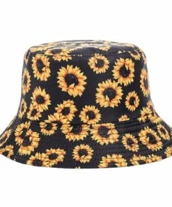 XMARTIAL Floral Bucket Hat