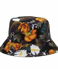 XMARTIAL Floral Bucket Hat