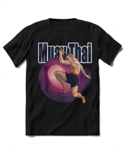 XMARTIAL Flying Knee Muay Thai T-Shirt Streetwear & Athletics