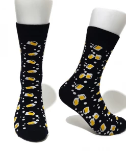 XMARTIAL Streetwear & Athletics Funny Snack Crew Socks