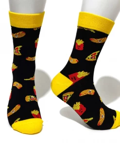 XMARTIAL Streetwear & Athletics Funny Snack Crew Socks 10 XMARTIAL Streetwear & Athletics Funny Snack Crew Socks
