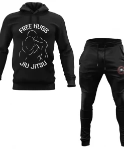 XMARTIAL Free Hugs BJJ Hoodie And Joggers