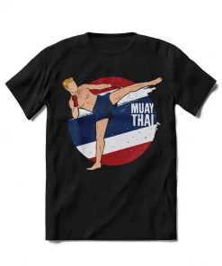 XMARTIAL Front Kick Muay Thai T-Shirt Streetwear & Athletics
