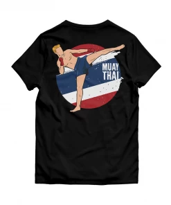 XMARTIAL Front Kick Muay Thai T-Shirt Streetwear & Athletics