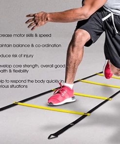 XMARTIAL Training Equipment Fundamental Agility Ladders