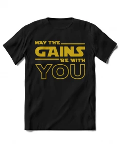 XMARTIAL Streetwear & Athletics Gains Be With You T-Shirt 6 XMARTIAL Streetwear & Athletics Gains Be With You T-Shirt