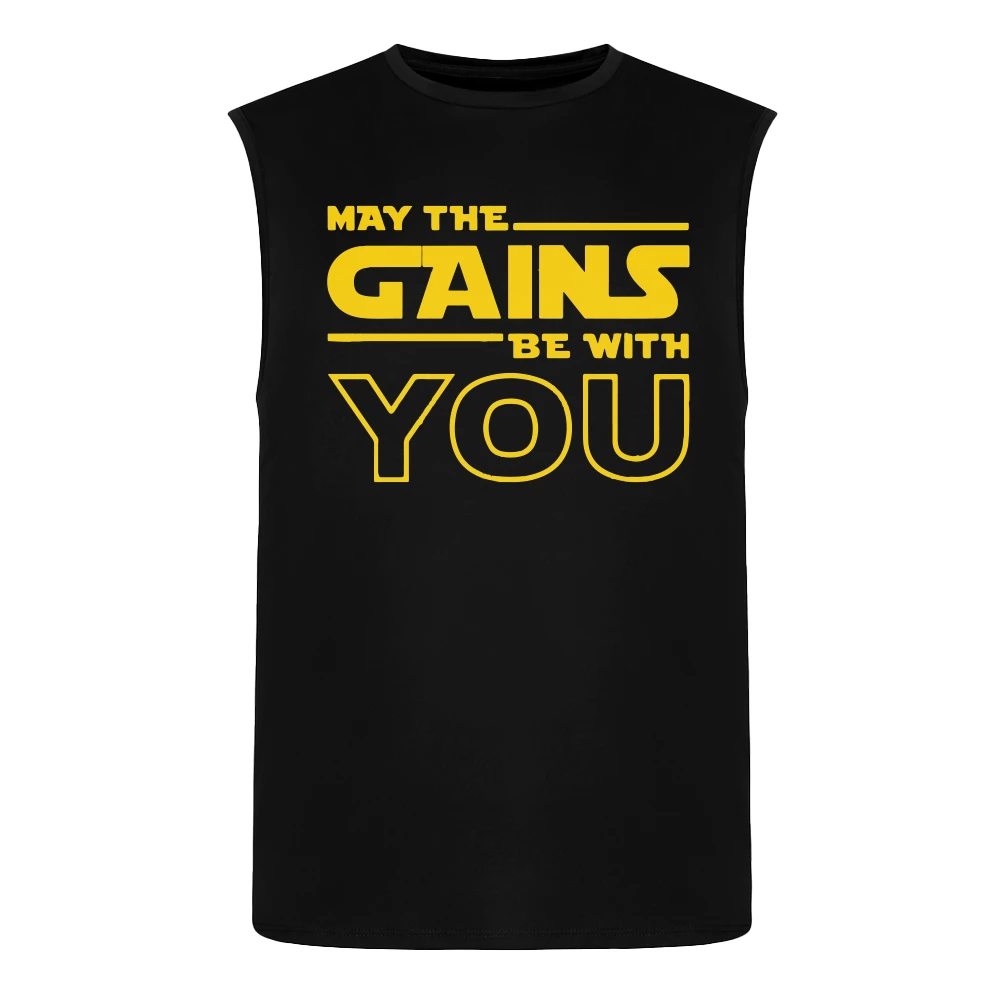 XMARTIAL Gains Be With You Tank Top Streetwear & Athletics 3 XMARTIAL Gains Be With You Tank Top Streetwear & Athletics