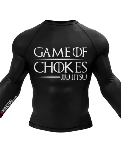 XMARTIAL Game Of Chokes BJJ Rash Guard Rash Guards