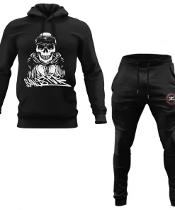 XMARTIAL Streetwear & Athletics Gangster Skull Muay Thai Hoodie And Joggers