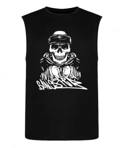 XMARTIAL Gangster Skull Muay Thai Tank Top Streetwear & Athletics