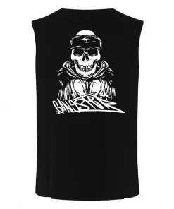 XMARTIAL Gangster Skull Muay Thai Tank Top Streetwear & Athletics