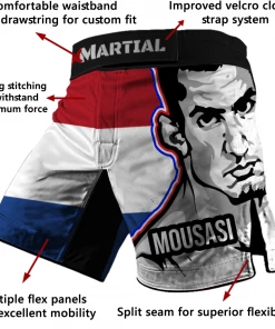 XMARTIAL Gegard Mousasi MMA Shorts