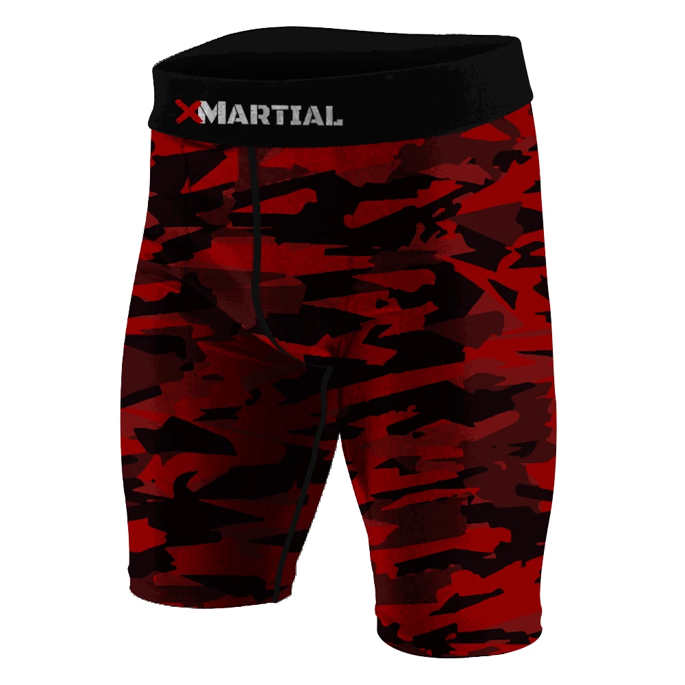 XMARTIAL Geometric Camo BJJ/MMA Compression Shorts 3 XMARTIAL Geometric Camo BJJ/MMA Compression Shorts