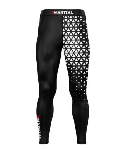 XMARTIAL Compression Pants Geometric Spats
