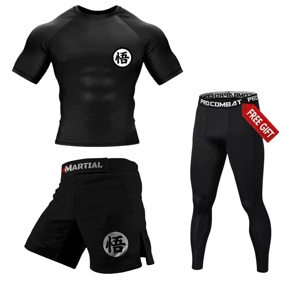 XMARTIAL BJJ Bundles (Best Deals) Goku Black Fightwear Bundle 6 XMARTIAL BJJ Bundles (Best Deals) Goku Black Fightwear Bundle
