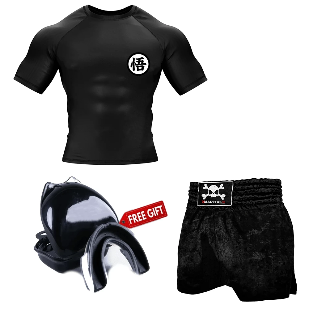 XMARTIAL Goku Black Muay Thai Gear BJJ Bundles (Best Deals) 7 XMARTIAL Goku Black Muay Thai Gear BJJ Bundles (Best Deals)