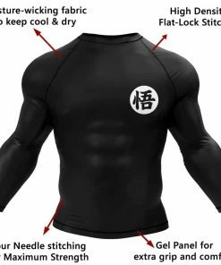 XMARTIAL Goku Black Rash Guard