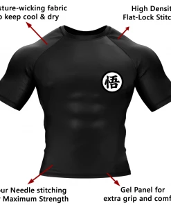 XMARTIAL Goku Black Rash Guard