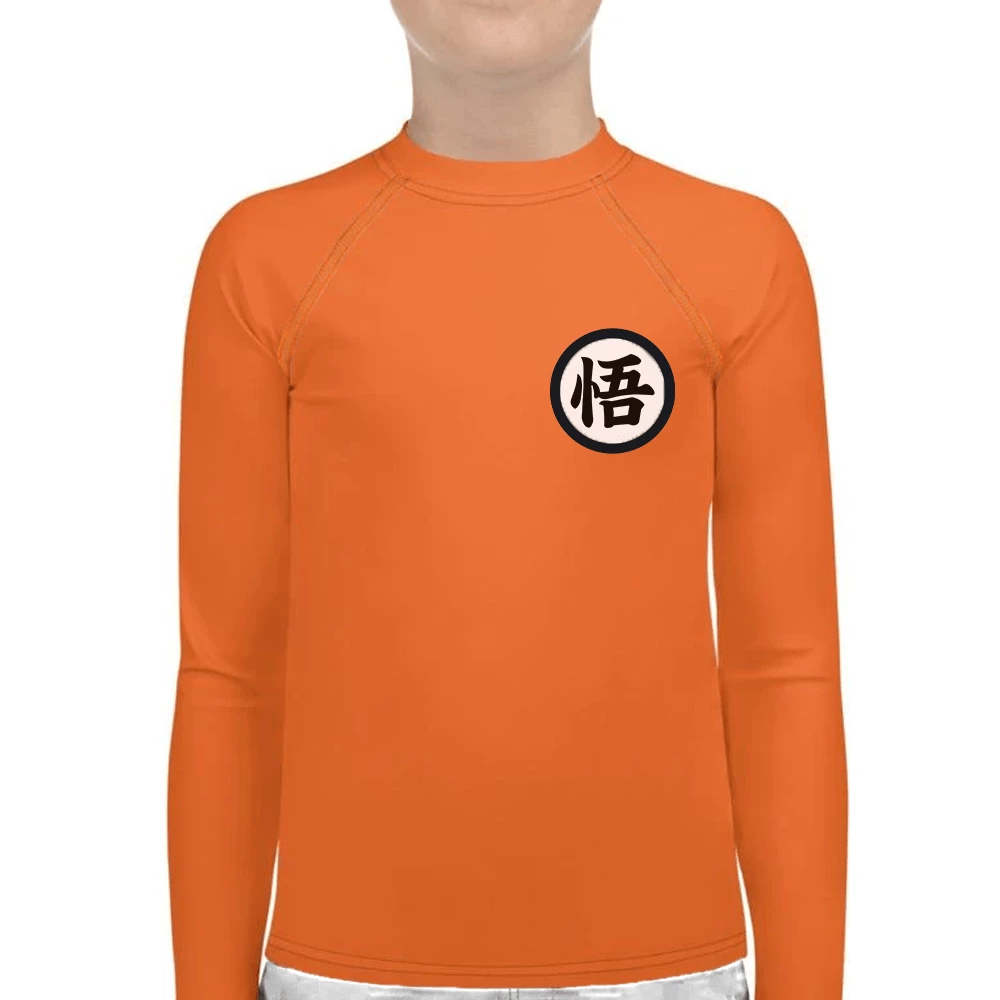 XMARTIAL Goku Kids Rash Guard Rash Guards 7 XMARTIAL Goku Kids Rash Guard Rash Guards