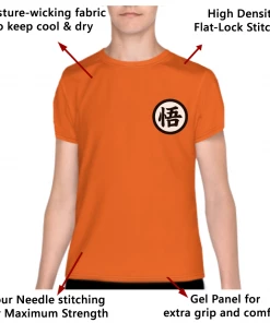 XMARTIAL Goku Kids Rash Guard Rash Guards 24 XMARTIAL Goku Kids Rash Guard Rash Guards