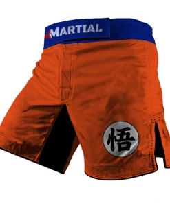 XMARTIAL Goku Orange Hybrid BJJ/MMA Shorts