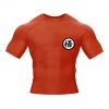 XMARTIAL Goku Orange Shortsleeve Rash Guard
