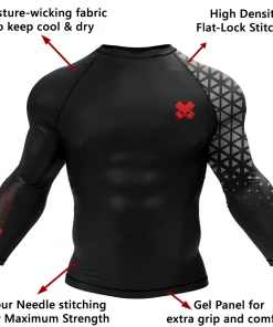 XMARTIAL Grappler BJJ Rash Guard