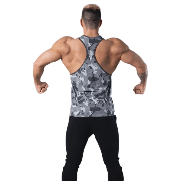 XMARTIAL Grey Camo Beast Tank Top Streetwear & Athletics 4 XMARTIAL Grey Camo Beast Tank Top Streetwear & Athletics
