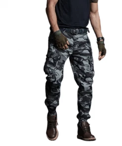 XMARTIAL New Arrival Gray Camouflage Cargo Joggers