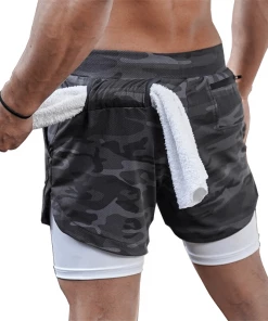 XMARTIAL Less Than $35 Gray Camouflage Limitless Fitness 2-in-1 Shorts 12 XMARTIAL Less Than $35 Gray Camouflage Limitless Fitness 2-in-1 Shorts