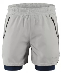 XMARTIAL Streetwear & Athletics Gray Dry Fit Running Shorts