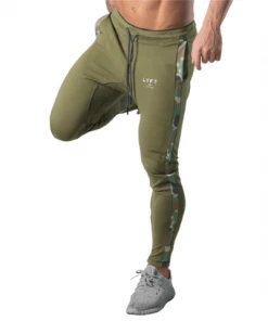 XMARTIAL Streetwear & Athletics Green Camo Beast Joggers