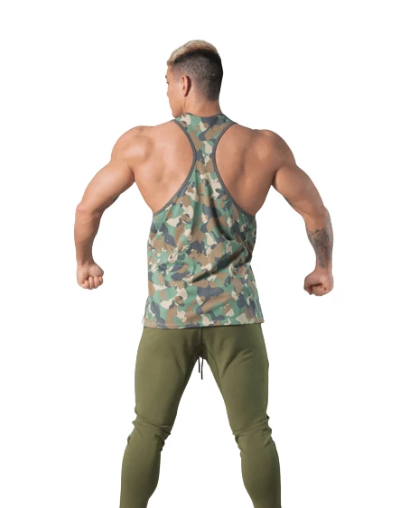 XMARTIAL Streetwear & Athletics Green Camo Beast Tank Top 4 XMARTIAL Streetwear & Athletics Green Camo Beast Tank Top