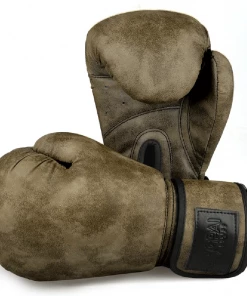 XMARTIAL Green Retro Style Boxing Gloves Muay Thai Gear