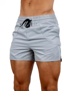 XMARTIAL Grey Casual Shorts Less Than $35