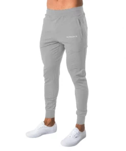 XMARTIAL Grey Muscle Fit Joggers