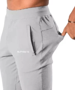 XMARTIAL Grey Muscle Fit Joggers