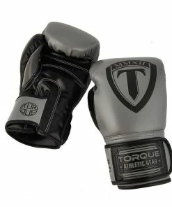 XMARTIAL Grey Striker Boxing Gloves Muay Thai Gear