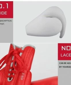 XMARTIAL Black Ground And Pound Lace Boxing Gloves Muay Thai Gear 8 XMARTIAL Black Ground And Pound Lace Boxing Gloves Muay Thai Gear