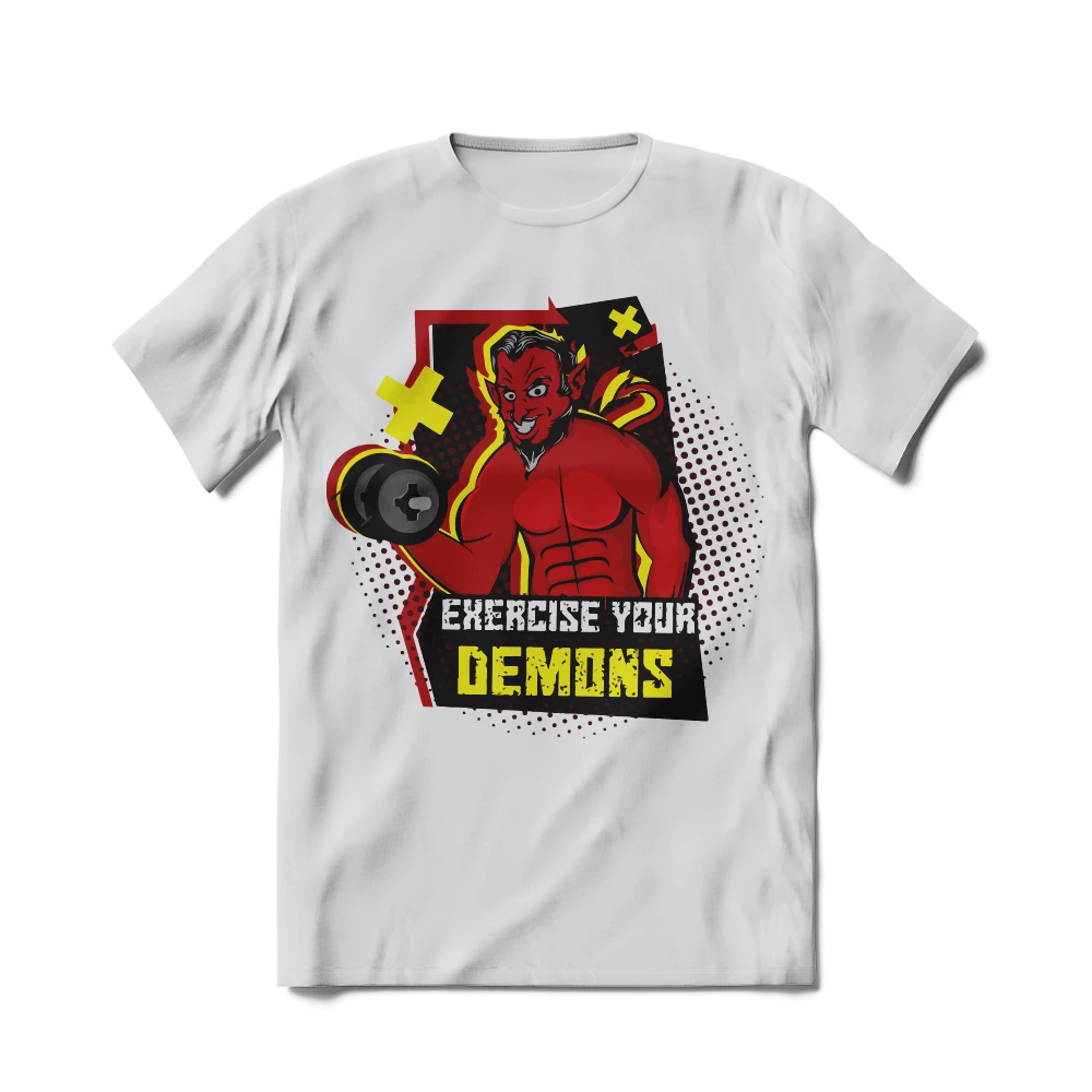 XMARTIAL Streetwear & Athletics Gym Demons T-Shirt 3 XMARTIAL Streetwear & Athletics Gym Demons T-Shirt