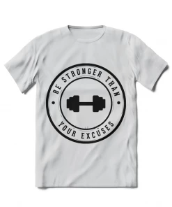 XMARTIAL Streetwear & Athletics Gym Excuses T-Shirt