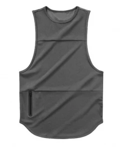 XMARTIAL Gray Gym Rat Tank Top