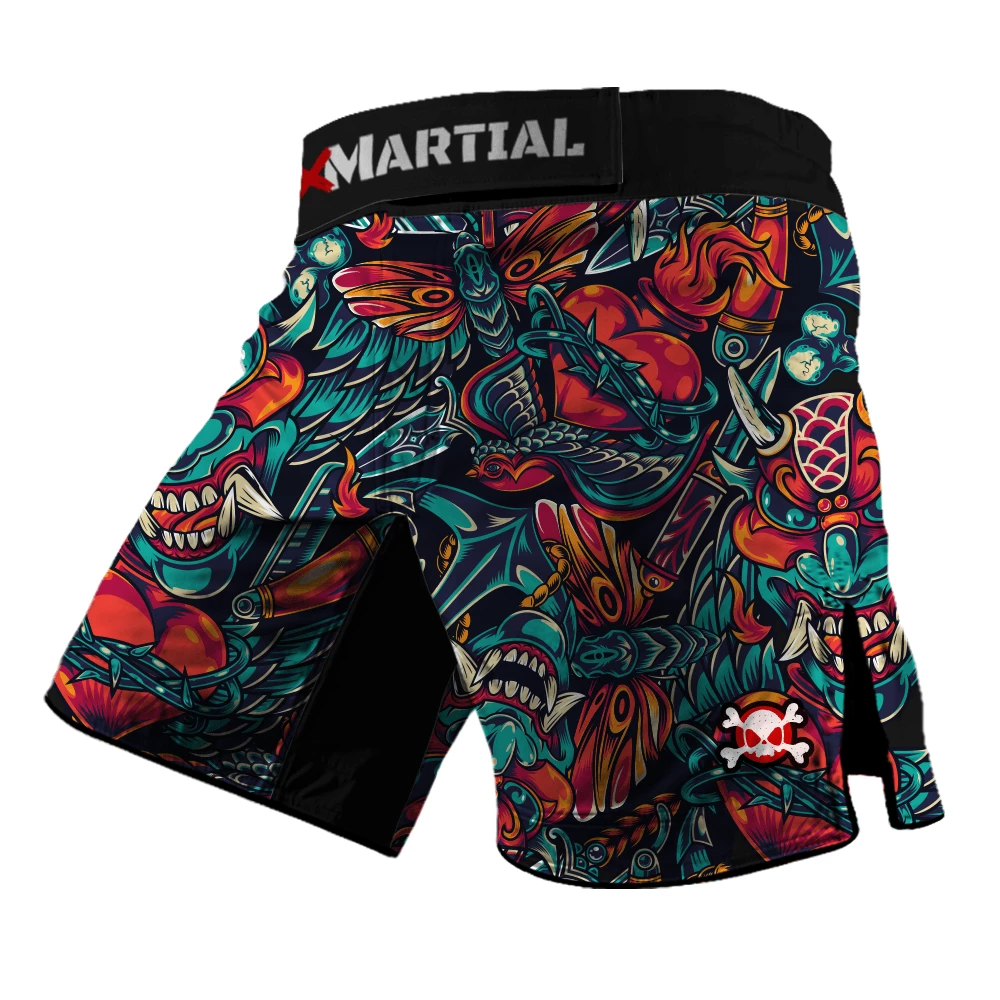 XMARTIAL Heart Of Thorns Hybrid BJJ/MMA Shorts 3 XMARTIAL Heart Of Thorns Hybrid BJJ/MMA Shorts