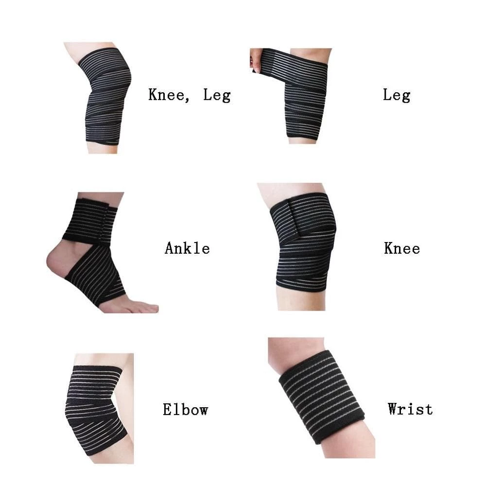 XMARTIAL Less Than $35 High Elasticity Compression Bandage 9 XMARTIAL Less Than $35 High Elasticity Compression Bandage
