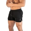 XMARTIAL Black Impact Workout Shorts Streetwear & Athletics