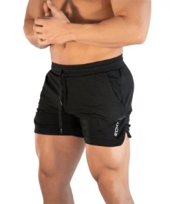 XMARTIAL Black Impact Workout Shorts Streetwear & Athletics